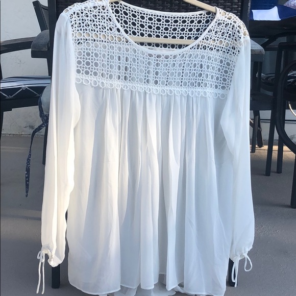 Foley white blouse - Picture 1 of 2